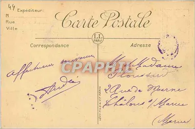 La Baule — A Praia — LL Paris e Lyon — Verso