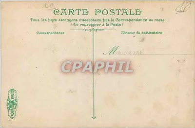 Paris. A Caserne de la Pépinière — vista aérea — editor AQUA PHOTO, Paris — Verso