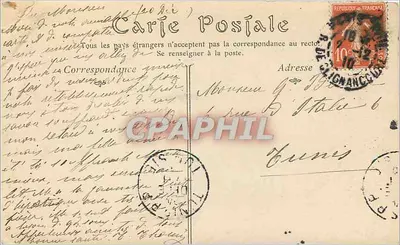 Hôtel de Ville w Dijonie — styl gotycki — wydawca nieznany — Rewers