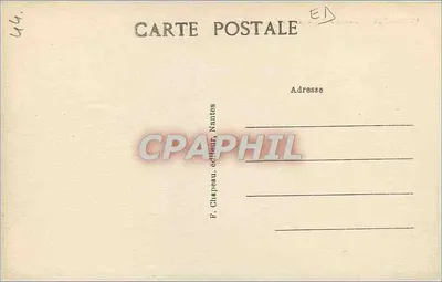 NANTES — Qual do Castelo — A Torre da Loire — F. Chapeau, editor Nantes — Verso
