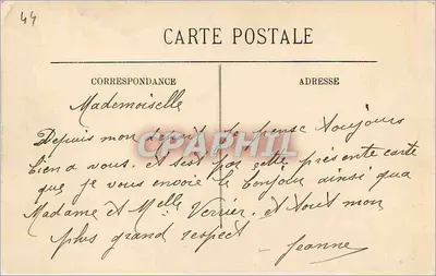 Pornichet-les-Pins — A Praia — LL. — Verso
