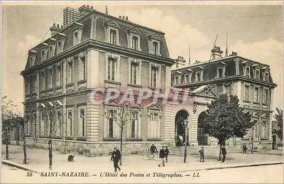 Saint-Nazaire — O Hotel das Pós e Telégrafos — LL