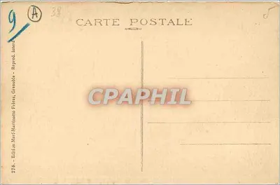 Grenoble — Teleferyk Bastille — Wydawnictwo Martinotto Frères — Rewers