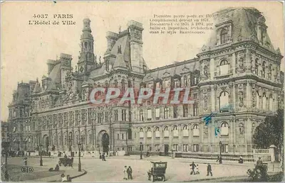 Paris — O Hotel de Ville — Editor (B.D.) n°4037