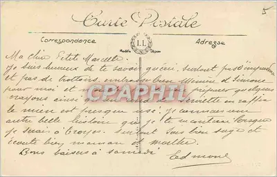 PARIS — De Militaire School — LL. — n° 714 — Achterkant