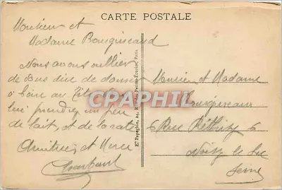 Paryż - Gare de Lyon - A.P. - Koniec linii kolejowej mediterańskiej do Lyonu — Rewers