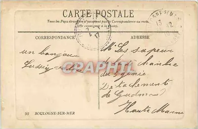 Boulogne-sur-Mer — El Casino. Vista general — LL, n° 62 — Reverso