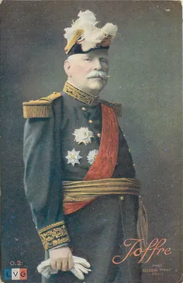 Geral Toffre — retrato militar — Fot. Eugène Pirqu, Paris