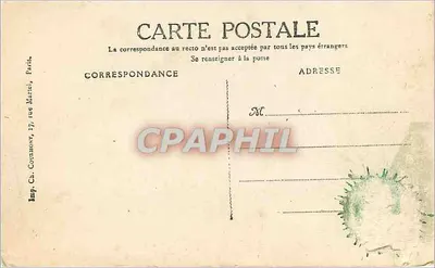 A sopa na trincheira — cena de guerra — Imp. Ch. Cornu, 17, rue Mariel, Paris — Verso