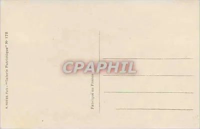Na estrada de Dunkerque a Calais — proibida às forças alemãs — Simont, Paris, N° 178 — Verso