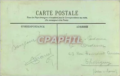 Soissons — Panoramische uitzicht richting Caserne de Flandre — LL — Achterkant