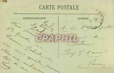 Saint-Quentin — Detalhe do Monumento de 1557 — LL. — Editor FERRAND BLIZA — Verso