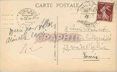 Senlis (Oise) — Katedra — L.H., Paryż — Rewers
