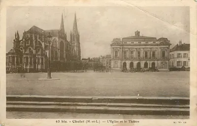 Cholet (M.-et-L.) — A Igreja e o Teatro — M.W. 48