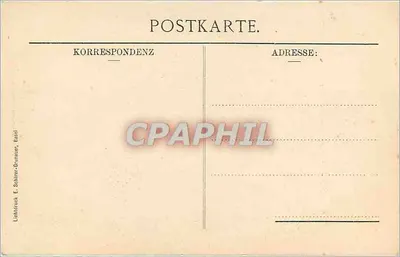 Portret Sibylly Merian — Muzeum Sztuki Publicznej w Bazylei — Wydawca E. Schäfer-Grumauer — Rewers