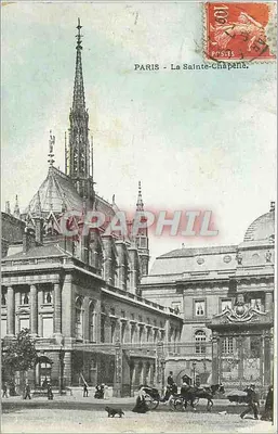 Paris - A Santa Capela — editor não visível, número de série ilegível