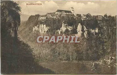 Mariastein — Abadia situada em um promontório rochoso — editor não identificado