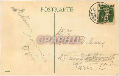 Mariastein — Abadia situada em um promontório rochoso — editor não identificado — Verso