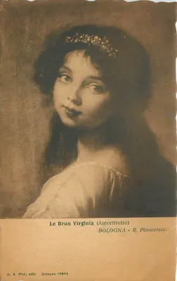 Le Brun Virginia — Autorretrato — C. A Pini, editor Bologna 19843