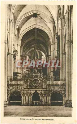 Toledo — Catedral: Nave central
