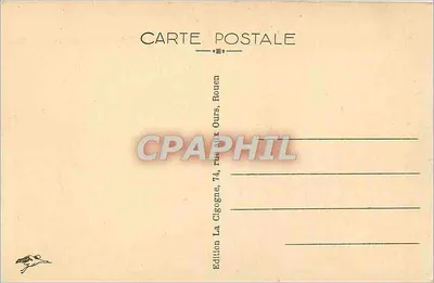 Rouen — Pałac Sądowy (Zestaw) — Wydawnictwo La Cigogne, 74, rue aux Ours, Rouen — Rewers