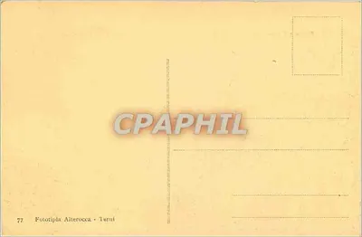 Rzym — Il Quirinale — widok pałacu i obelisku — Fototipia Alterocca - Turni — Rewers