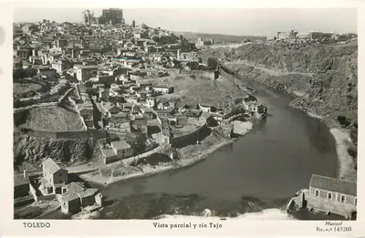 Toledo — vista parcial e rio Tago — Manipel, n° 142205