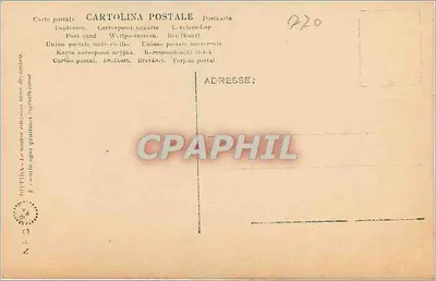 Venetië. Palazzo Labbia. La Fortuna - Tiepolo. — Achterkant