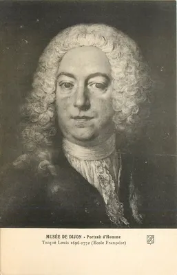 Retrato de homem — Tocqué Louis 1696-1772 — Museu de Dijon