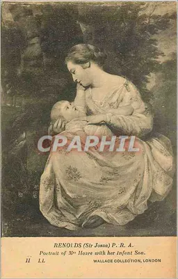 Retrato da Sra. Hoare com sua Criança — RENOLDS (Sir Josua) P. R. A. — Coleção Wallace, Londres