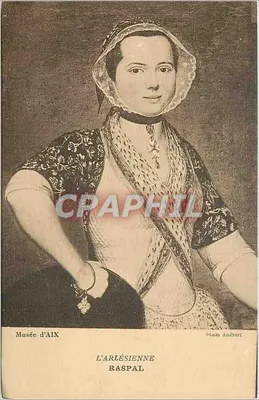 A ARLÉSIENNE RASPAL — Museu de AIX — Foto Audbert