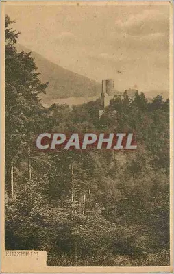 Castelo de Kinzheim — vista panorâmica — editor Kinzheim, número de série não visível