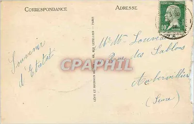 Étretat - As Falésias - LL — Verso