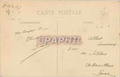 Chartres (E.-et-L.) - A Porta Guillaume — Ch. Fourault, editor, n° 148 — Verso