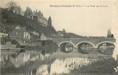 Montigny-le-Gannelon (E.&L.) — O Ponte sobre o Loir