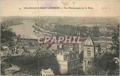 Villeneuve-Saint-Georges — Vue Panoramique sur la Seine — C.G.