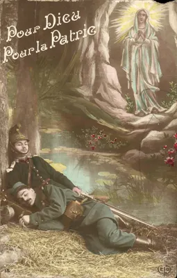 Soldados franceses e alemães — cena de descanso — E. Le Ducy, n°15