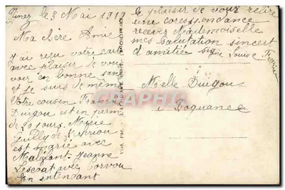 Soldado em uniforme — retrato militar — FURIA 1783/1 — Verso