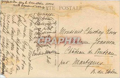 Vichy - Restauracja — wydawca Ideal, nr 338 — Rewers