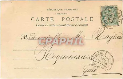 Castelo de Bourbon-Busset — Arredores de Vichy - 71 — L. R. Vichy — Verso
