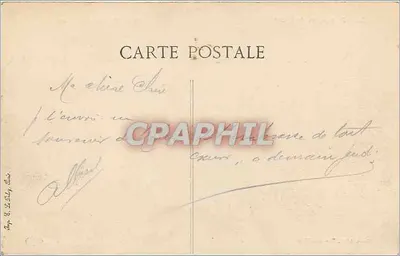 Castelo de Vaux-le-Vicomte — Environs de MELUN — Editor C. L. F. (n° 782) — Verso