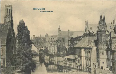 Bruges — Quai Rosaire — número de série não visível