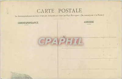 Fille en robe à carreaux — poème sur l'enfance — Collection H. Laurent, Port-Louis — Verso