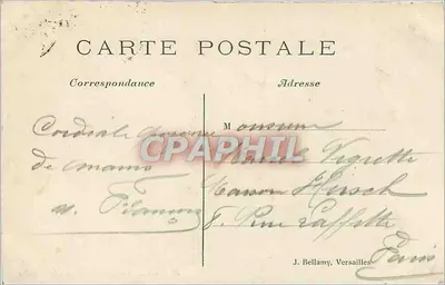 Versalhes — Petit Trianon — Le Moulin — J. Bellamy, n°37 — Verso