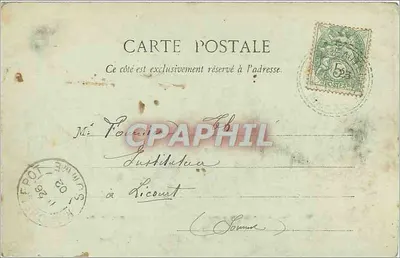 Mourmelon-le-Grand & o Campo de Châlons — vista tirada de balão — Livraria Militar Gérin, Mourmelon — Verso