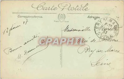 ÉPERNAY — Wejście do Zamek Pekin — LL — Rewers