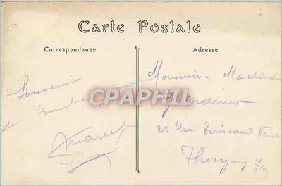 Katedra w Reims — południowa fasada zniszczona przez Niemców 18 września 1914 — kolekcja H. George — Rewers