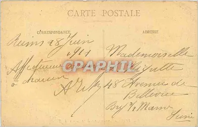 Reims — Panorama z St-Jacques — V. T. n°88 — Rewers
