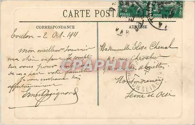 Coulon — Przypływ Cronstadt. Korespondencja z Korsyki. — L.L. — Rewers