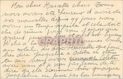 Cayeux-sur-Mer — Efeito de Ondas — LL 4012 — Verso